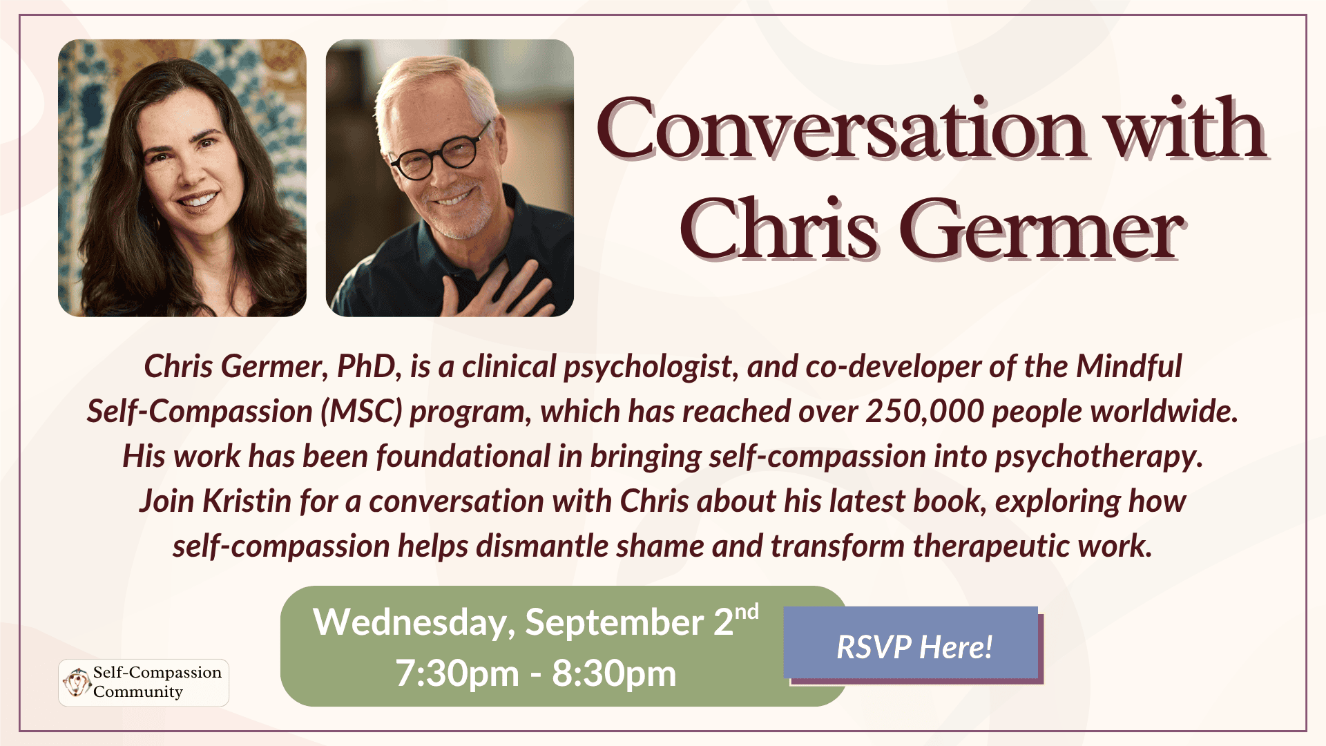 Kristin Neff and Chris Germer in Conversation